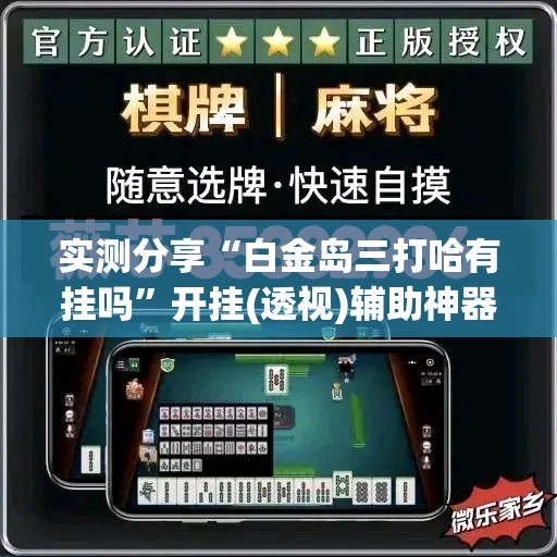 实测分享“白金岛三打哈有挂吗	”开挂(透视)辅助神器