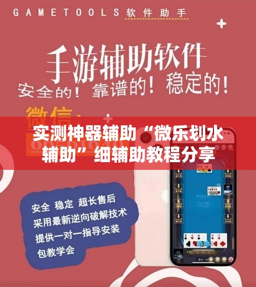 实测神器辅助“微乐划水辅助”细辅助教程分享