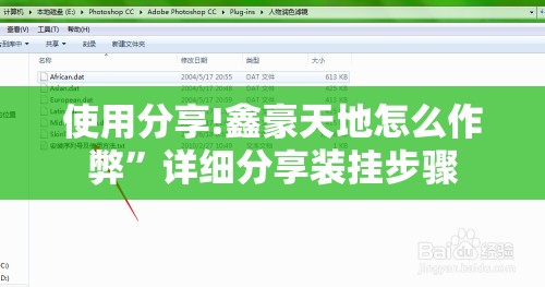 使用分享!鑫豪天地怎么作弊”详细分享装挂步骤