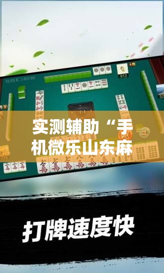 实测辅助“手机微乐山东麻将有挂吗”细辅助教程分享