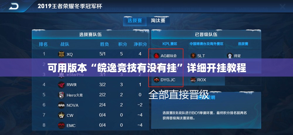可用版本“皖逸竞技有没有挂	”详细开挂教程