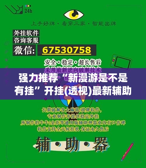 强力推荐“新漫游是不是有挂	”开挂(透视)最新辅助详细