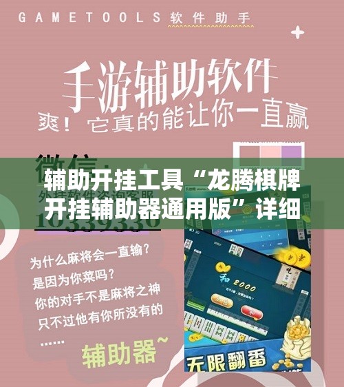 辅助开挂工具“龙腾棋牌开挂辅助器通用版	”详细分享装挂步骤