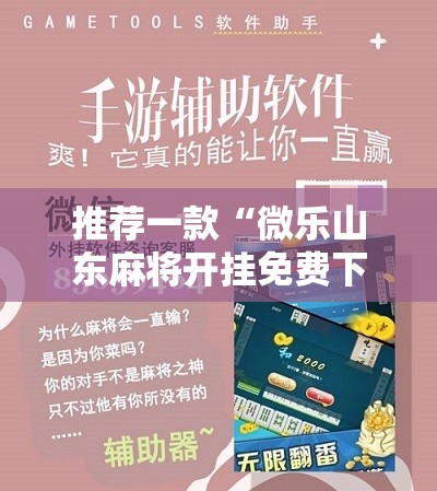 推荐一款“微乐山东麻将开挂免费下载安装”细辅助教程分享