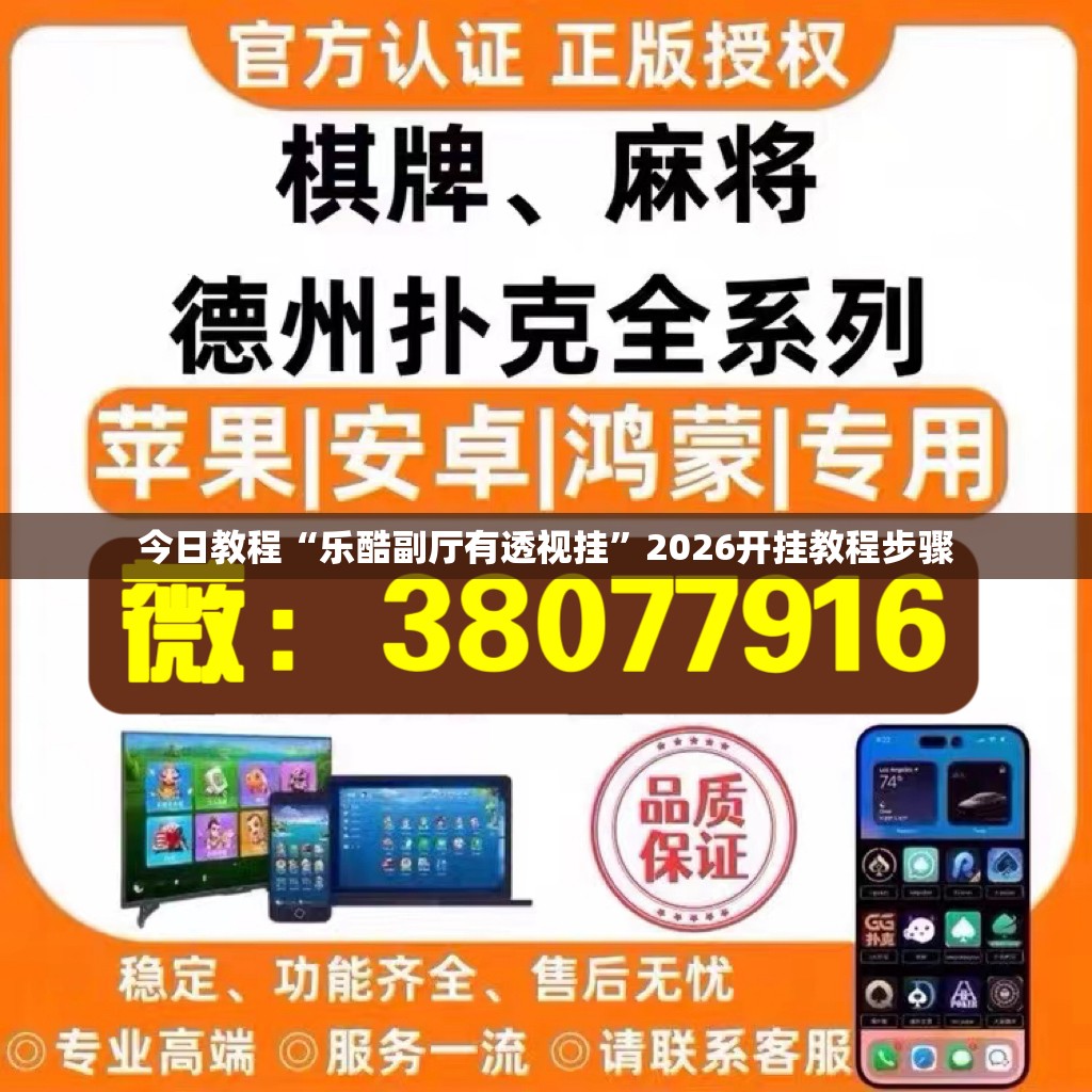 今日教程“乐酷副厅有透视挂”2026开挂教程步骤