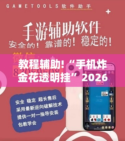教程辅助!“手机炸金花透明挂	”2026开挂教程步骤