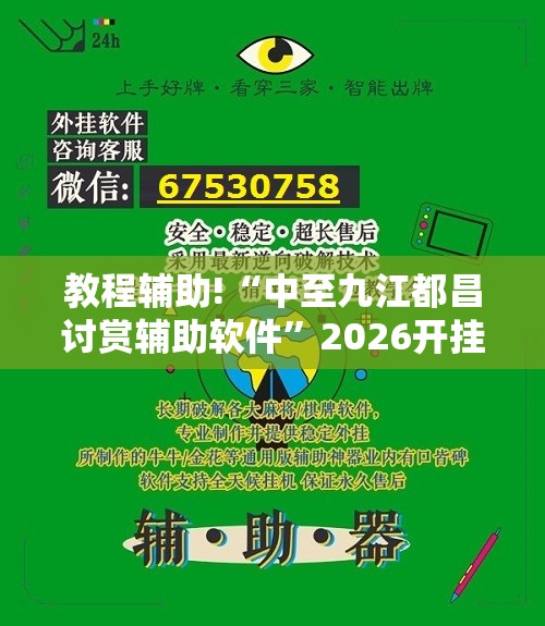 教程辅助!“中至九江都昌讨赏辅助软件”2026开挂教程步骤